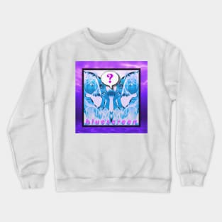 Negative blue Crewneck Sweatshirt